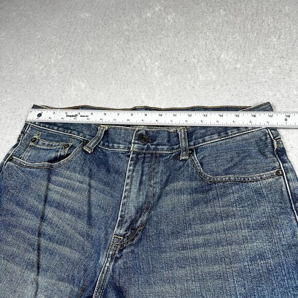 American Eagle Original Bootcut Jeans 34x34 Mens 100% Cotton Medium Wash - Picture 6 of 14